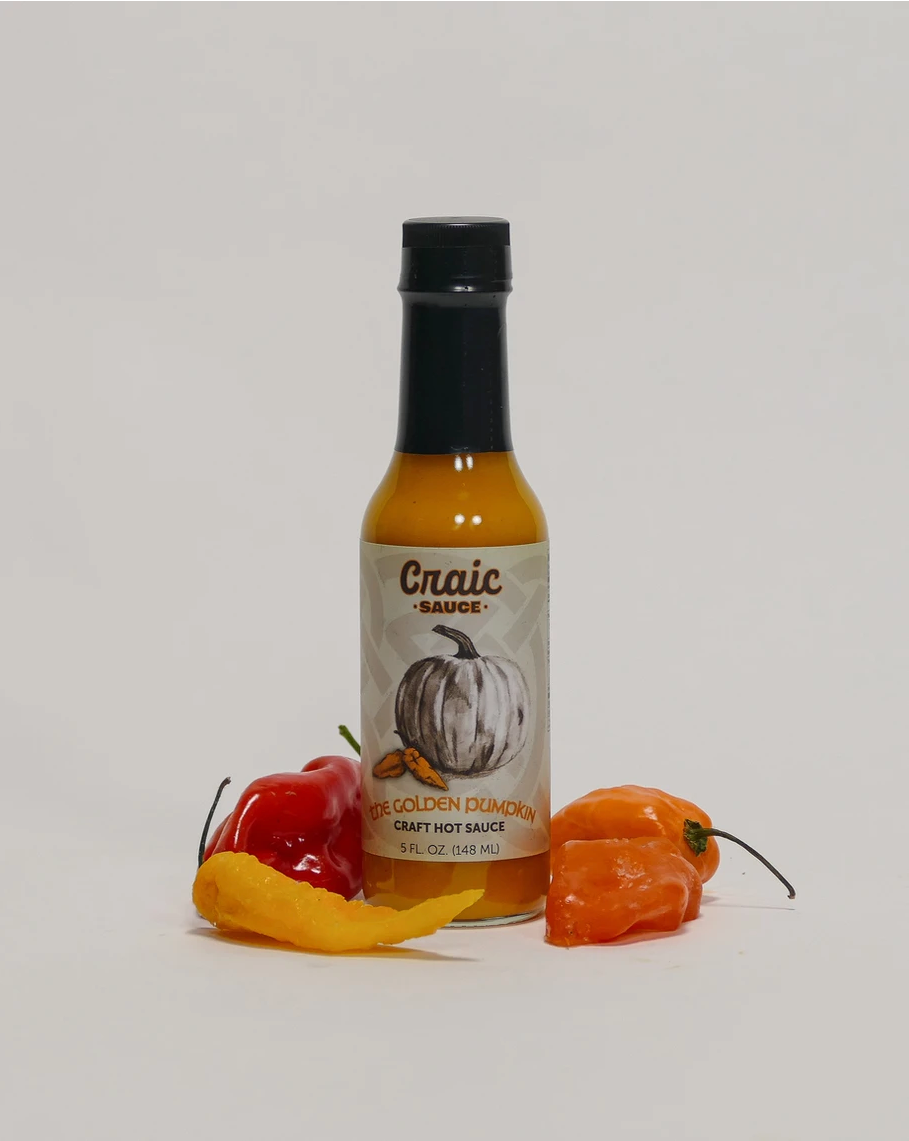 Craic Sauce - Golden Pumpkin Hot Sauce – The Lenox Hotel