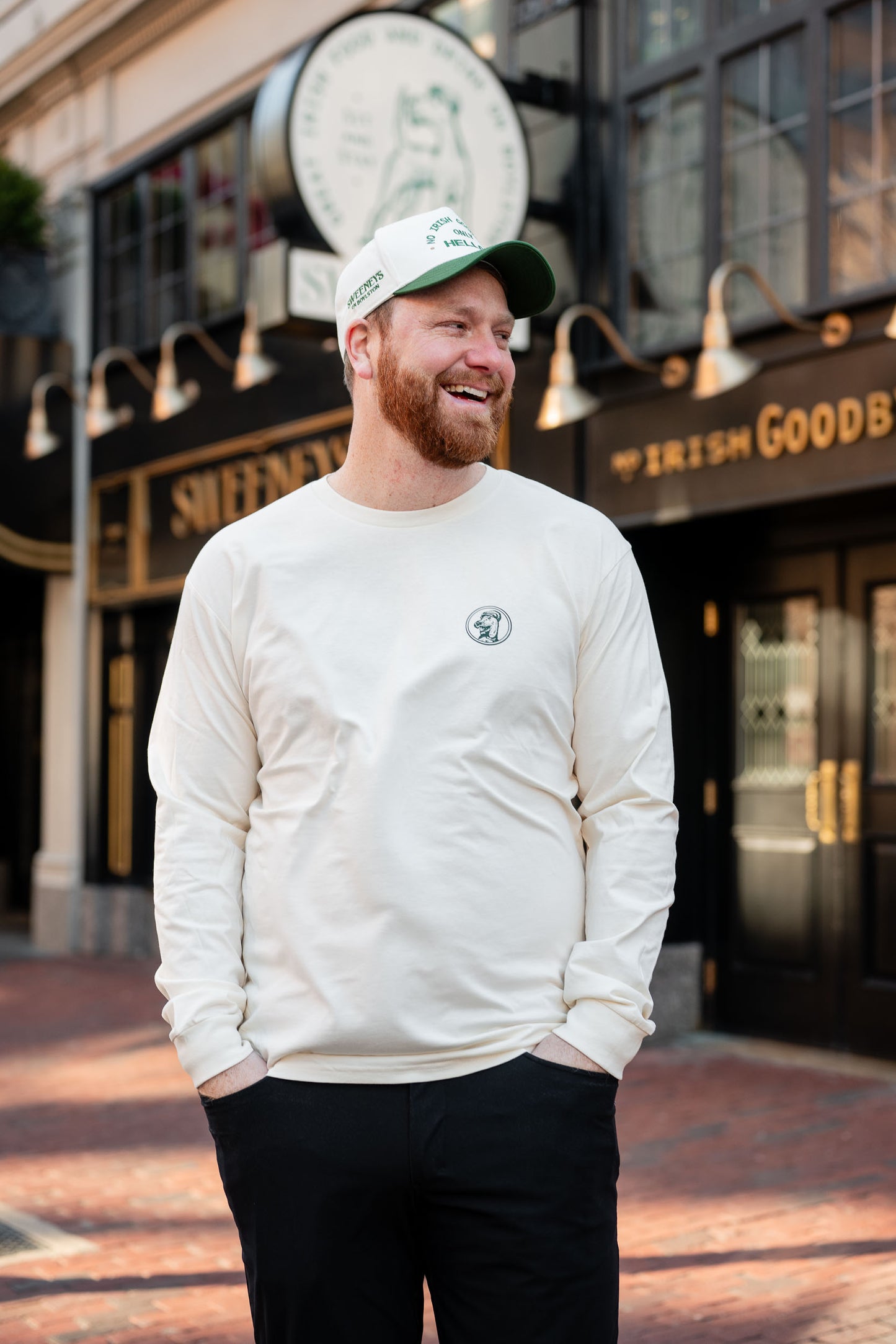 Sweeney's on Boylston Lucky Dog Long Sleeve T-Shirt
