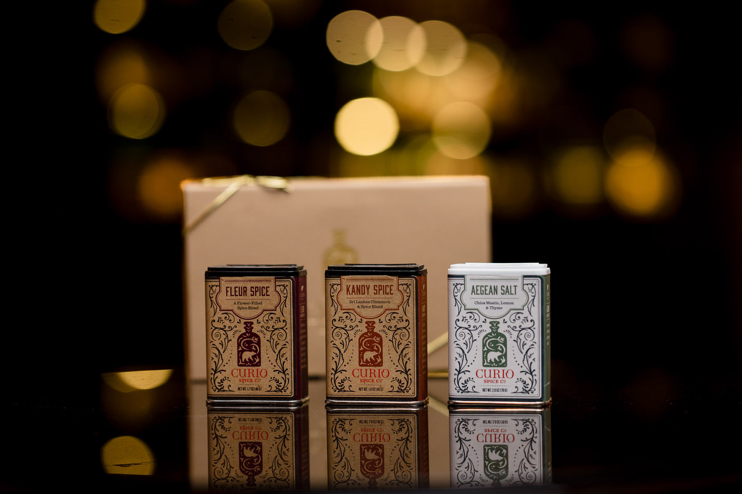 Curio Spice Company - 3 Tin Gift Box