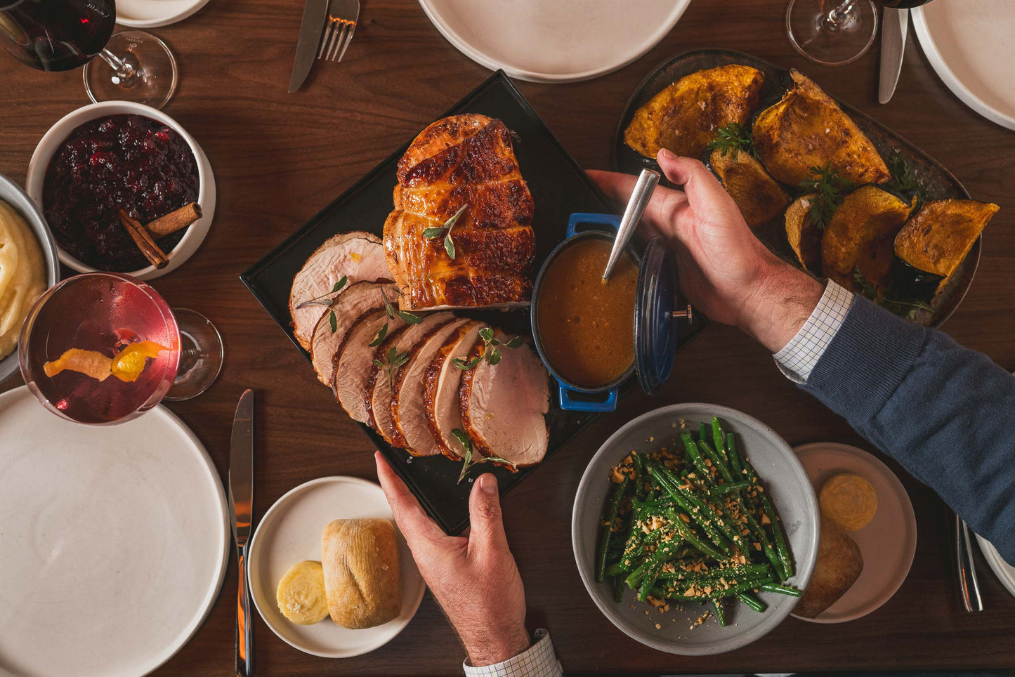 Thanksgiving Dinner Take & Bake for 8+ Guests