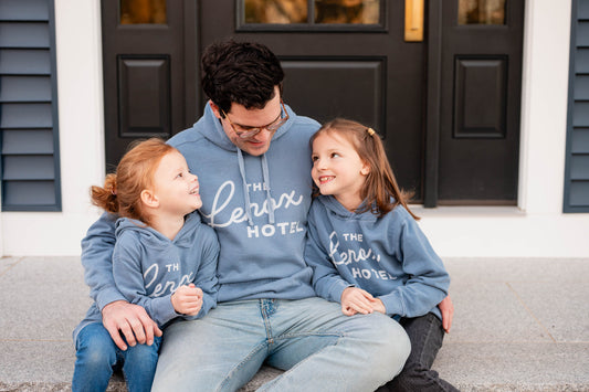 Lenox Script Hoodie Sweatshirt - Adult