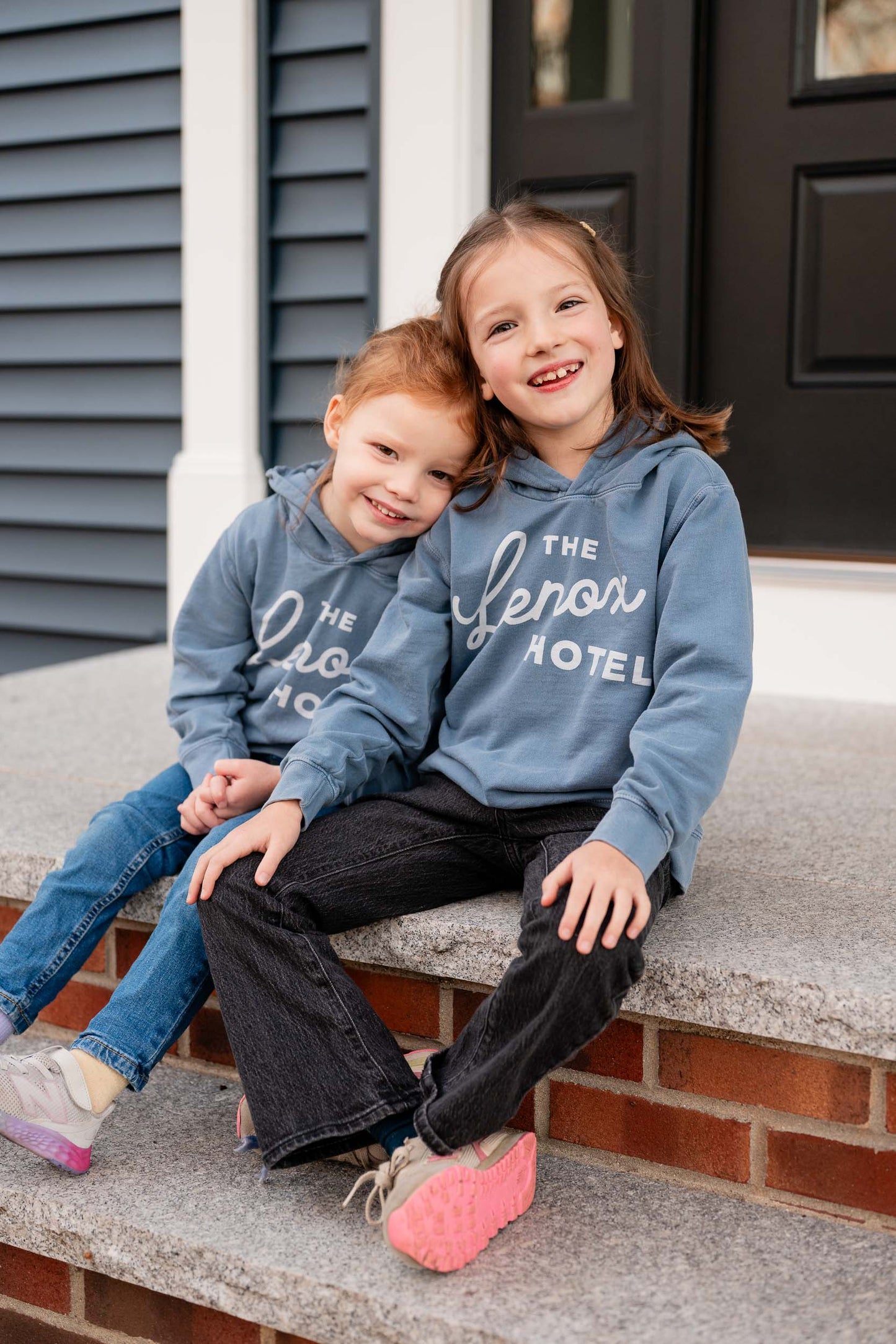 Lenox Script Hoodie Sweatshirt - Kids